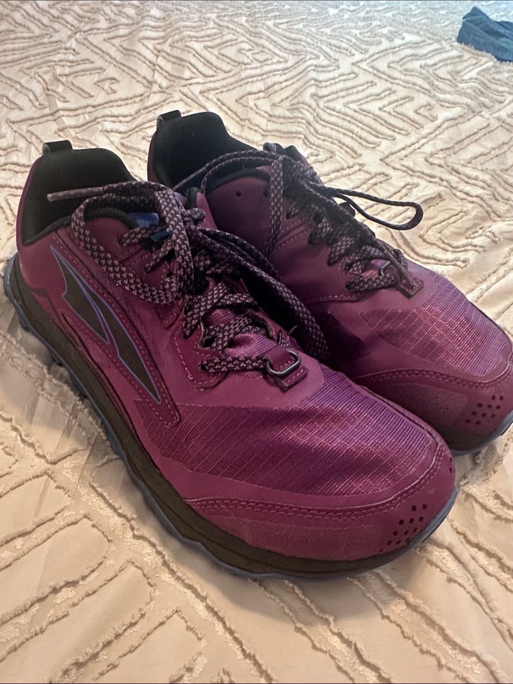 Altra Women's Lone Peak 5 Plum Purple Trail / Hiking Sneakers